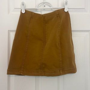 Free People Modern Femme Mini Skirt